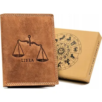 Peněženka Always Wild peněženka z pravé nubukové kůže hnědá - muž