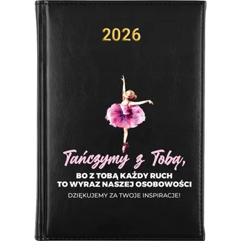 Kalendář Knižní kalendář 2026 A5 FunnyCase černý