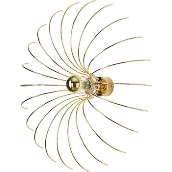 Nástěnné svítidlo Aromas Spider E27 nástěnné svítidlo Zlatá / Ø300mm