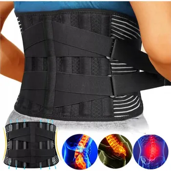 BEDERNÍ PÁS NA PÁTEŘ BEDERNÍ KORZET STABILIZÁTOR ZAD XXL BŘIŠNÍ