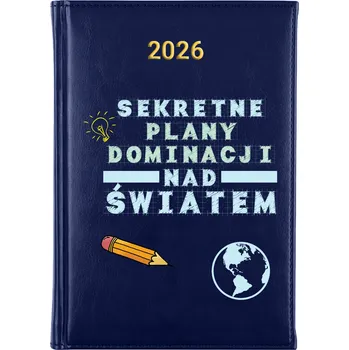 Kalendář Knižní kalendář 2026 A5 modrý
