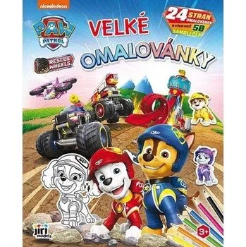 omalovánky Tlapková patrola - Velké omalovánky