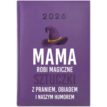 Kalendář Knihový kalendář 2026 A5 fialový