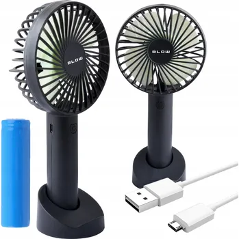 Domácí ventilátor USB STOLNÍ VENTILÁTOR MINI TICHÝ SILNÝ AKUMULÁTOR VENTILÁTOR 3 REŽIMY