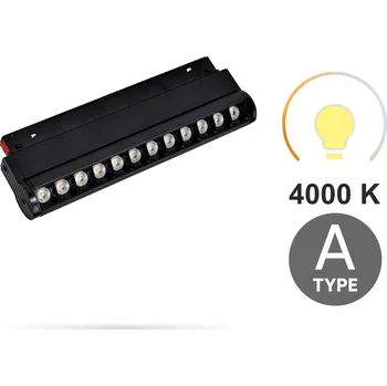LED Liniový Reflektor 4000K Neutrální, Nastavitelný 18W Typ A SMART TRACK 48VDC