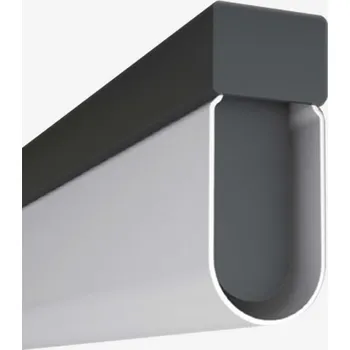 Lucis Aula ZT LED závěsné svítidlo 1500mm / 3000K / Černá