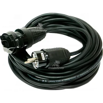 Napájecí kabel Prodlužovací Kabel stavební dílenský gumový OW 3x1,5 15m