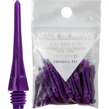 Příslušenství pro šipky Hroty Condor Standard 40ks Purple
