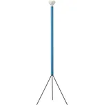 Flos Luminator E27 ikonická stojací lampa Modrá