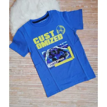 CHLAPECKÉ TRIČKO WOLF BAVLNĚNÉ BF Barva: Modrá, Velikost: 176