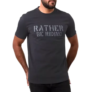Pánské tričko Bavlněné triko CYCOLOGY Rather Be Riding, pánské, krátký rukáv (Motiv Rather Be Riding, velikost XXL)