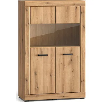 Knihovna Vitrína Dora - ML Meble 92x144 cm