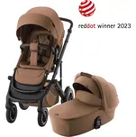 Britax Set kočárek Smile 5Z + hluboká korba 2025 Warm Caramel
