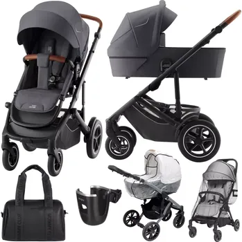 Kočárek Britax Smile 5Z s příslušenstvím ZDARMA 2025 Midnight Grey