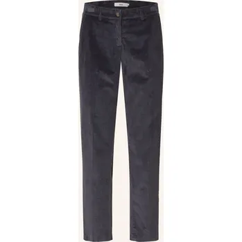 Dámské kalhoty Brax Dámské Manšestrové Kalhoty Maron, tmavě modrá, 36