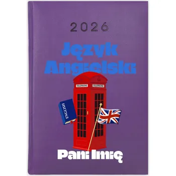 Kalendář Knižkový kalendář 2026 A5 Cute Cups fialový