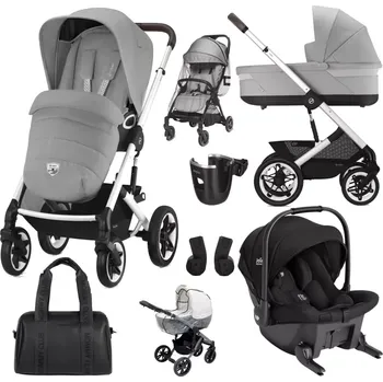 Kočárek CYBEX Set Talos S Lux + Joie Sprint™ Signature 2025 Stone Grey (Silver Frame)