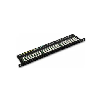 Patch panel Alantec PK032 Patch panel OPTIMUM UTP cat.5e 24 portů LSA 0.5U 19"