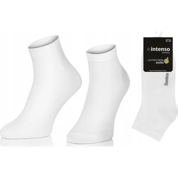 Pánské ponožky Ponožky Intenso 1559 bílé, velikost 44-46