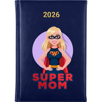 Kalendář Knižní kalendář 2026 A5 modrý