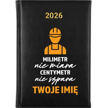 Kalendář Knižní kalendář 2026 A5 FunnyCase černý