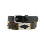 Opasek ELT Gemma Polo zelená/hnědá 75 cm