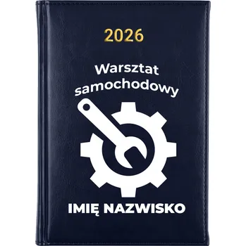 Kalendář Knižkový kalendář 2026 A5 FunnyCase modrý