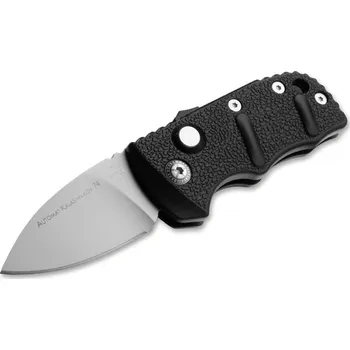 lovecký nůž Böker Plus 01KALS91 AKS-74 Stubby Swiss Edition automatický nůž 4,8 cm, černá, hliník