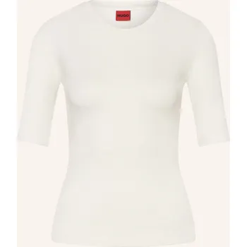 Dámské tričko Hugo Dámské Tričko Darnelia, krémová, 36