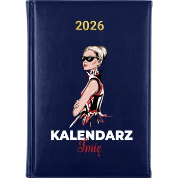 Diář Knižní kalendář 2026 A5 modrý