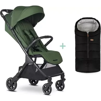 Kočárek EASYWALKER Kočárek sportovní Jackey2 + PETITE&MARS fusak Jibot ZDARMA Deep Green