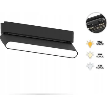 Lištový reflektor Automat-on 1 x 12 W, 22 cm