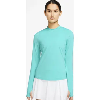 Nike Dri-FIT UV Victory Crew Top L, Teal, dámské