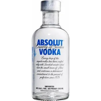 Vodka Absolut 0,2l 40%