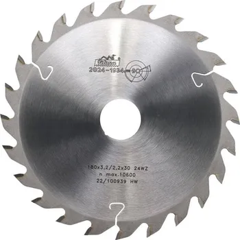 Pilový kotouč Pilový kotouč SK 180x3,2/2,2x30 5391 24 WZ - CNC