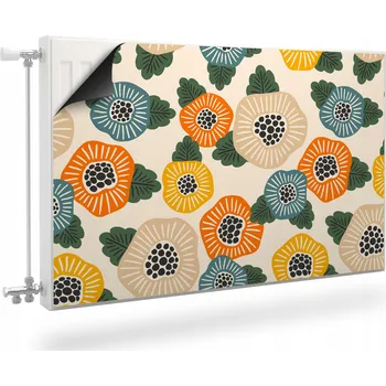 Obraz Magnetická podložka na radiátor, kryt na topení 110 x 60 cm béžová