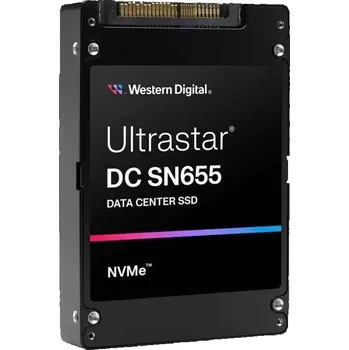Ukládání dat QNAP WD, SSD, Ultrastar SN655, PCIe NVMe Gen4, U.3 15mm, 30.72TB, 0TS2509 79700-T30R7201SD00-RS