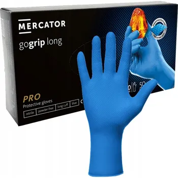 Pracovní oblečení Nitrilové rukavice Mercator Medical velikost 7 - S