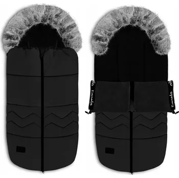 Kočárek SPACÍ PYTEL DO KOČÁRKU, sáněk, korbičky, autosedačky LIONELO LO-FRODE BLACK CARBON