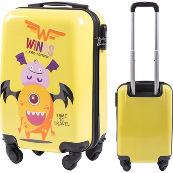 Wings Kabinový skořepinový kufr z polykarbonátu Jay Monster 28 l