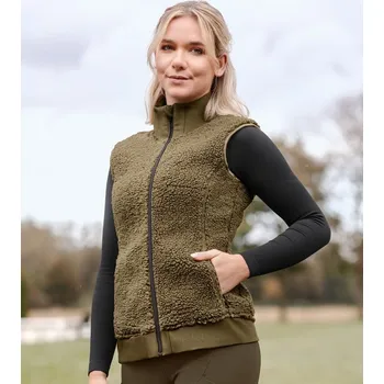 Dámská fleecová vesta ELT Rotterdam khaki XXL