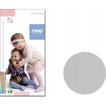 Knittex dětské punčocháče stříbrné viskóza velikost 80