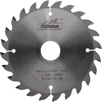 Pilový kotouč Pilový kotouč SK 160x3,2/2,2x30 5391 24 WZ - CNC