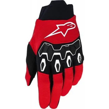 Moto rukavice Rukavice FULL BORE V2, ALPINESTARS (červená/černá/bílá) 2026 XL