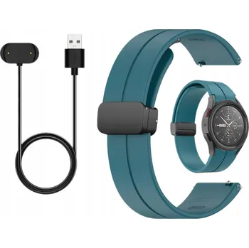 Řemínek na hodinky Univerzální 20mm černý řemínek KBR Games