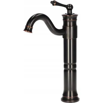 Vodovodní baterie Umyvadlová baterie stojánková Rustikální Úchyty Simply retro černá