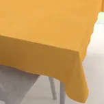 Dekorační obdélníkový ubrus BKW-211 Hořčicový žíhaný 100x160 cm