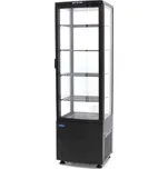 Chladící vitrína - 235 L - černá | Maxima 09400816