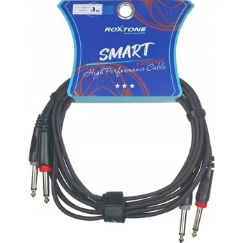 Audio kabel Kabel jack 6,3 mm - jack 6,3 mm Roxtone SACC100L3 3 m