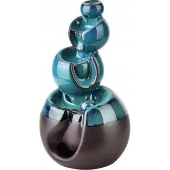 Aroma lampa Keramický Aromalampa Backflow 9x9x17 cm